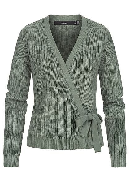 Vero Moda Dames NOOS Wikkel vest groen