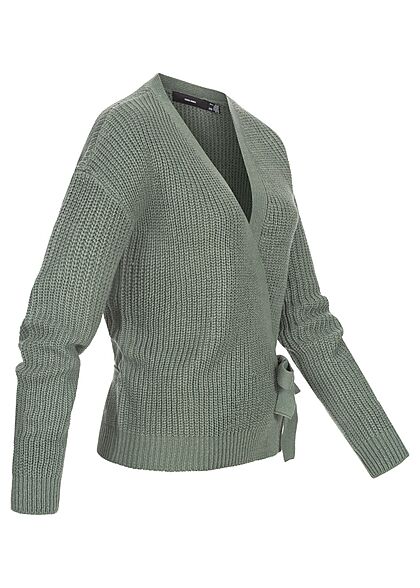 Vero Moda Dames NOOS Wikkel vest groen