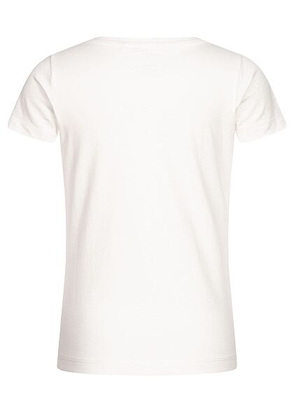 Name it Kids Meisje T-Shirt met opdruk wit