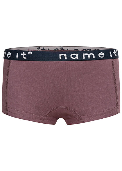 Name it Kids Meisje NOOS 4-Pack Slips Ondergoed donkerblauw