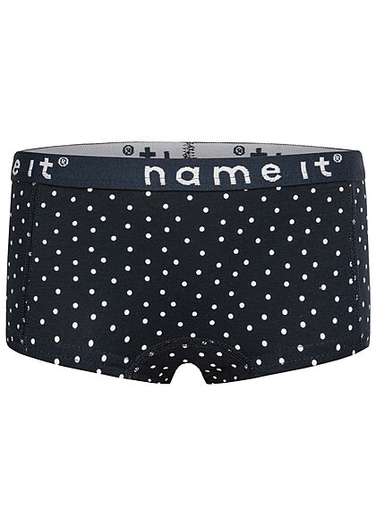 Name it Kids Meisje NOOS 4-Pack Slips Ondergoed donkerblauw