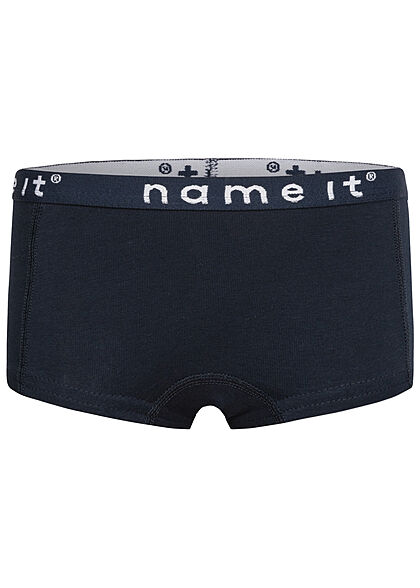 Name it Kids Meisje NOOS 4-Pack Slips Ondergoed donkerblauw