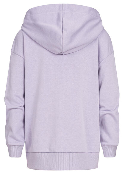 ONLY Kids Meisje Basic Rits-Hoodie met capuchon paars