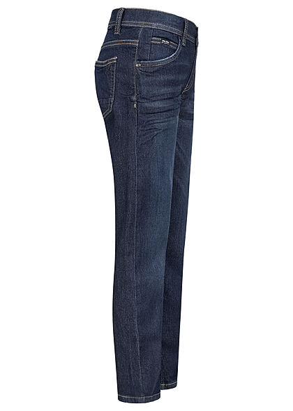 Name it Kids Jongens Jeans Broek met 5 zakken donkerblauw