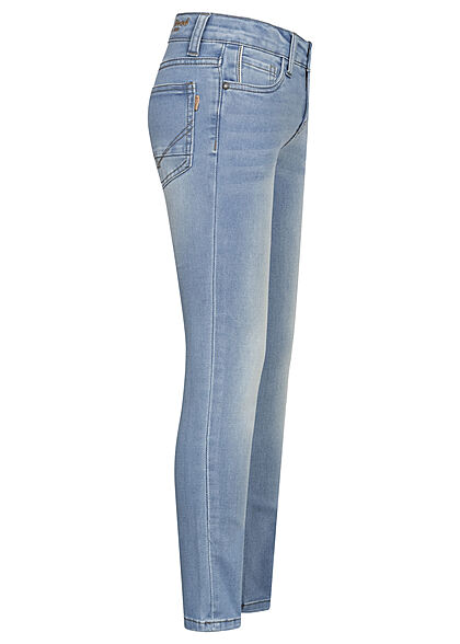 Name it Kids Jongens NOOS Basic Jeans Broek met 5 zakken lichtblauw