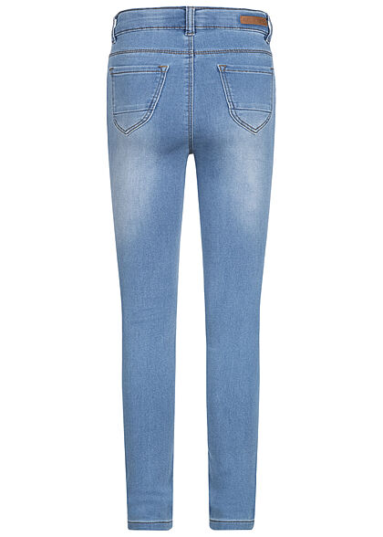 Name it Kids Meisje NOOS Skinny Fit Jeans Broek met 5 zakken blauw denim