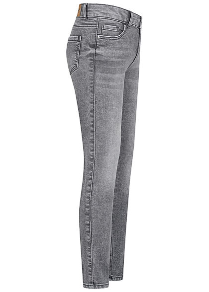 ONLY Kids Meisje NOOS Skinny Fit Enkel Jeans Broek met 5 zakken grijs denim