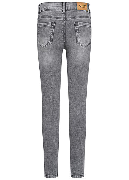 ONLY Kids Meisje NOOS Skinny Fit Enkel Jeans Broek met 5 zakken grijs denim