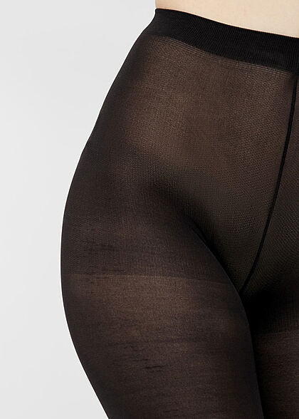 Pieces Dames NOOS 2-pak 40 Denier Panty zwart