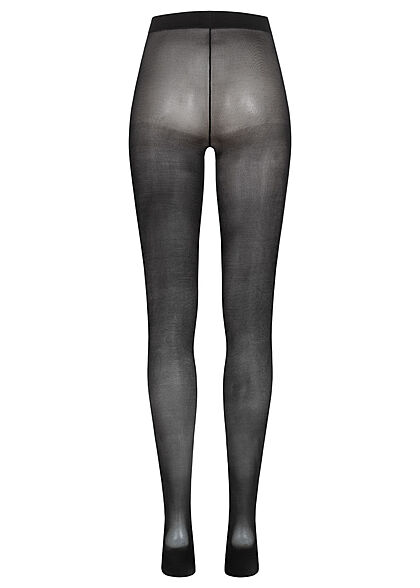 Pieces Dames NOOS 2-pak 40 Denier Panty zwart
