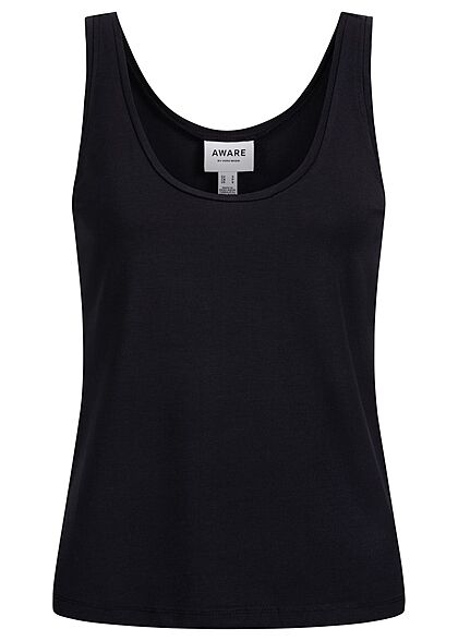 Vero Moda Dames Modal Tencel longform Tank Top zwart