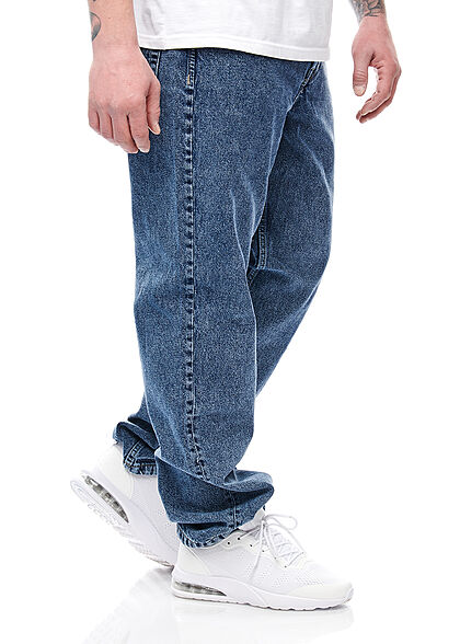 ONLY & SONS Heren NOOS Loose Fit Jeans Broek met 5 zakken blauw