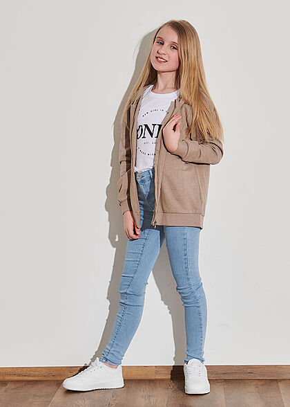 ONLY Kids Meisje NOOS Jeans Broek met 5 zakken lichtblauw denim