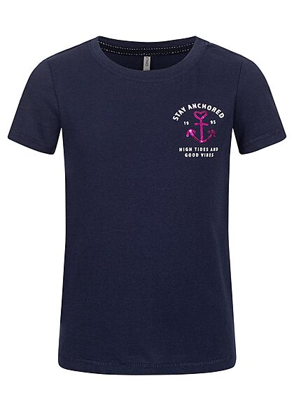 ONLY Kids Meisje T-shirt met pailletten en