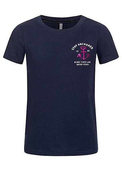 ONLY Kids Meisje T-shirt met pailletten en 