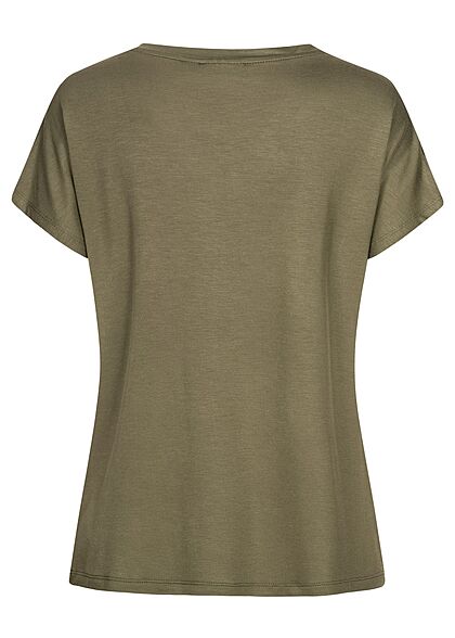 Olijfgroen 2025 shirt dames