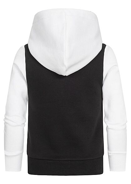 Jack and Jones Junior NOOS Hoodie met logo-opdruk wit zwart grijs