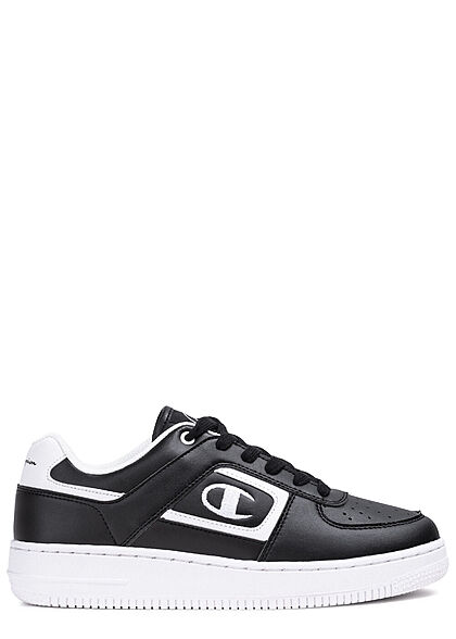 Champion Heren Lage Sneaker met Logo 2-kleurig zwart en wit