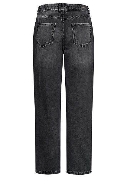 ONLY Dames NOOS Jeans Broek met 5 zakken gewassen look zwart