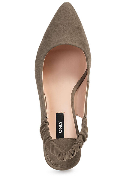 Olijfgroene shop schoenen dames