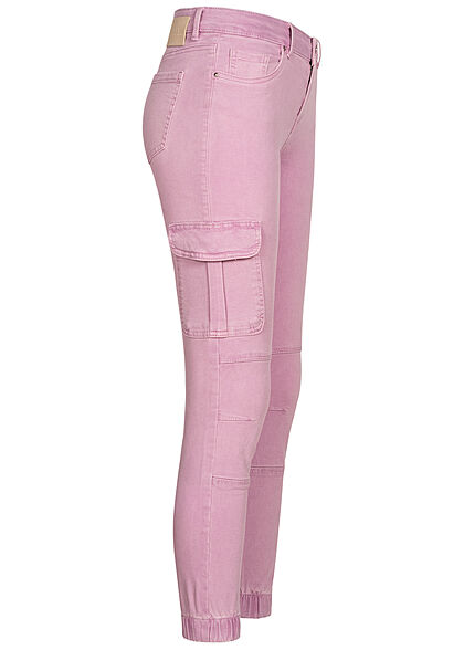 Verzending transactie Christian ONLY Dames NOOS Cargo Jeans Broek met 6 pocktes roze