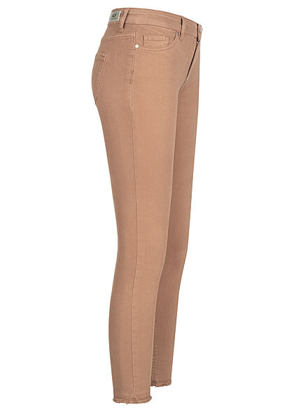 ONLY Dames NOOS Skinny Fit Jeans Broek bruin beige