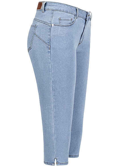 Vero Moda Dames Capri Jeans Broek met 5 zakken lichtblauw