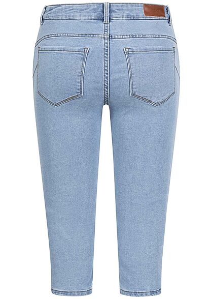 Vero Moda Dames Capri Jeans Broek met 5 zakken lichtblauw