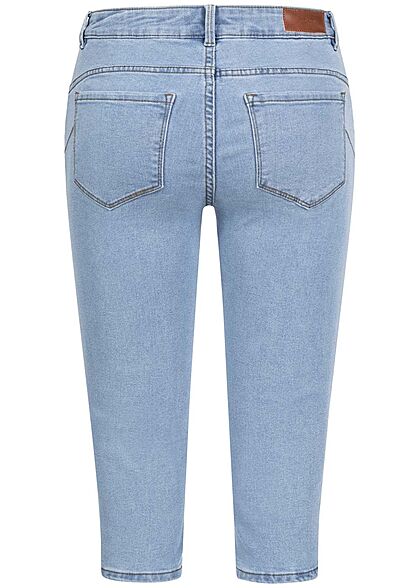 Vero Moda Dames Capri Jeans Broek met 5 zakken lichtblauw