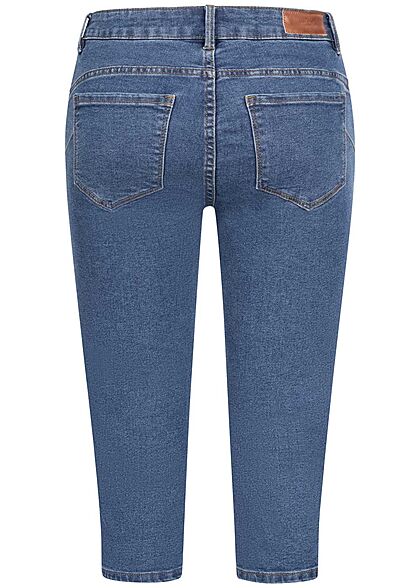 Regeneratief pack capsule Vero Moda Dames Capri Jeans Broek met 5 zakken blauw