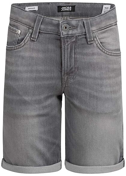 Jack and Jones Junior Jeans Broek met 5 zakken grijs
