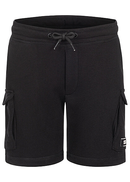 Jack and Jones Junior Cargo Shorts met 2 zakken zwart