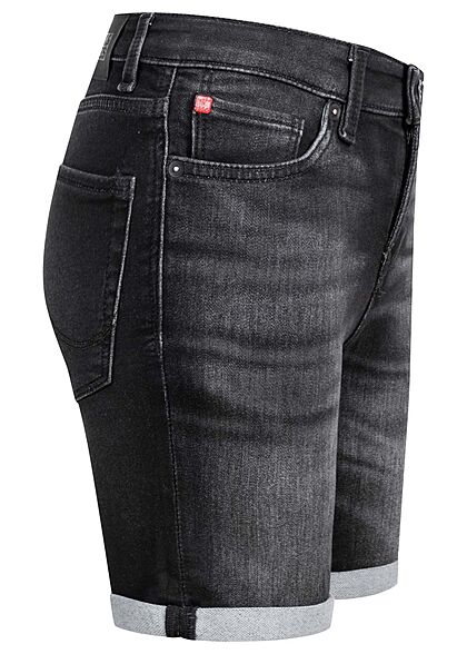 Jack and Jones Junior Jeans Korte broek 5 zakken zwart