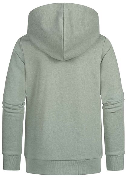 Jack and Jones Junior Hoodie met logo-opdruk grijs