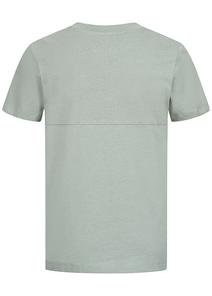 Jack and Jones Junior T-Shirt met logoprint 2-tone grijs