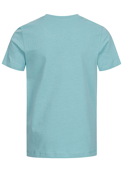 Jack and Jones Junior T-Shirt met opdruk groen blauw