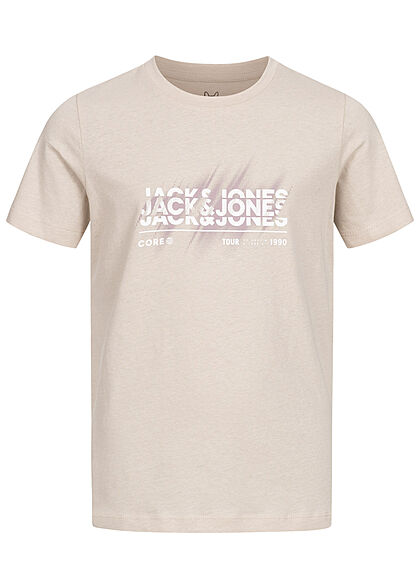 Jack and Jones Junior T-Shirt met opdruk grijs