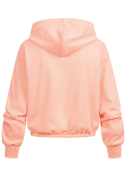 ONLY Dames Hoodie met trekkoordjes roze