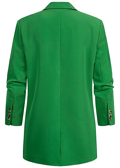 VILA Dames Blazer met V-hals en 2 zakken groen