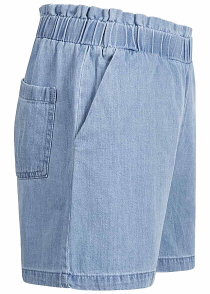 Name it Kids Meisje NOOS Denim Shorts met 2 zakken lichtblauw