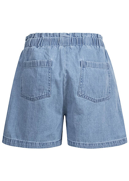 Name it Kids Meisje NOOS Denim Shorts met 2 zakken lichtblauw