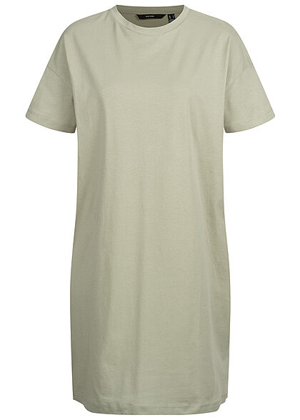 Vero Moda Dames NOOS Oversized T-shirt Jurk groen - Art.-Nr.: 22030475