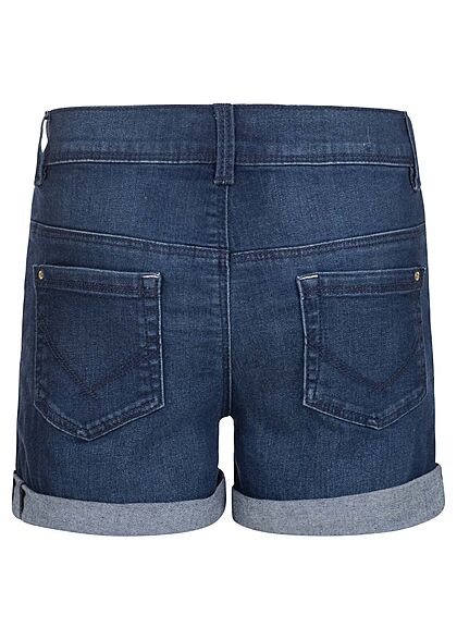 Name it Kids Meisje NOOS Jeans Korte broek met 5 zakken medium blauw denim