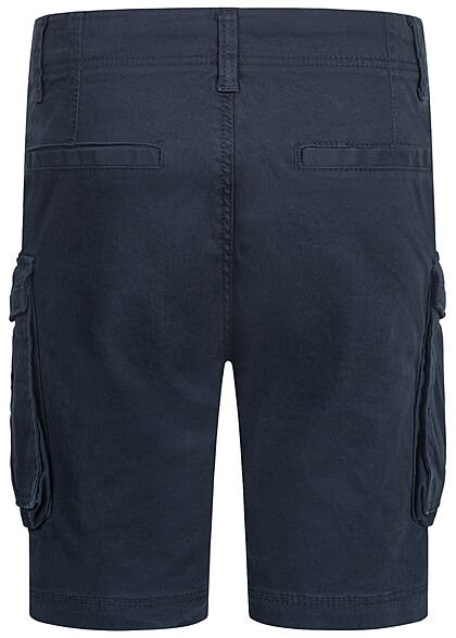 Name it Kids Jongens NOOS Cargo Shorts met 7 zakken marineblauw