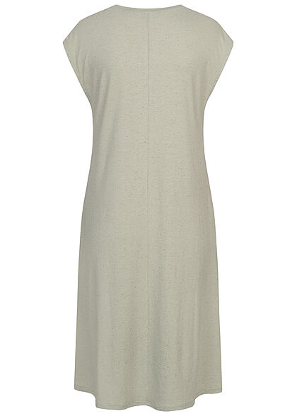 Vero Moda Dames Jurk met O-Hals groen