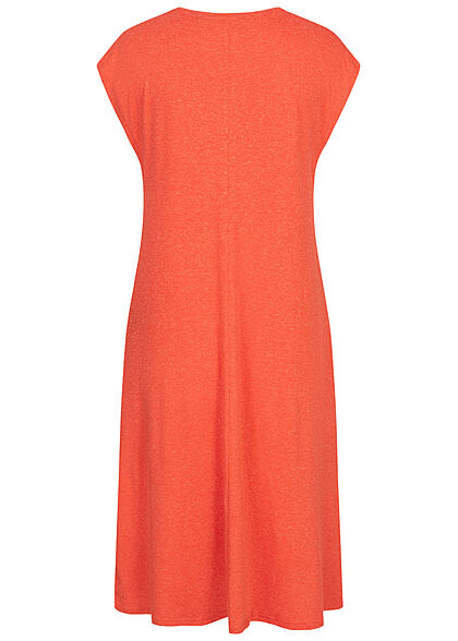 Vero Moda Dames Jurk met O-Hals oranje