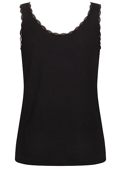 Vero Moda Dames NOOS Top met kant zwart