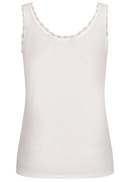 Vero Moda Dames NOOS Top met kant wit