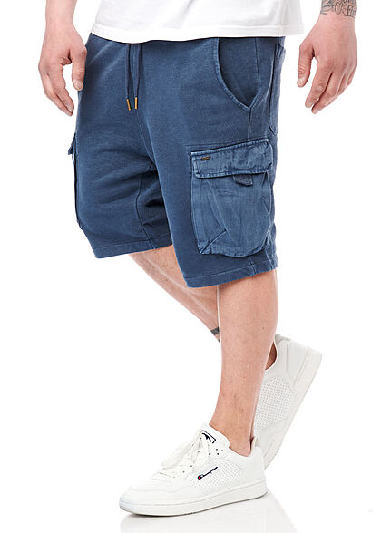 ONLY & SONS Heren NOOS Cargo Shorts met 6 zakken marineblauw