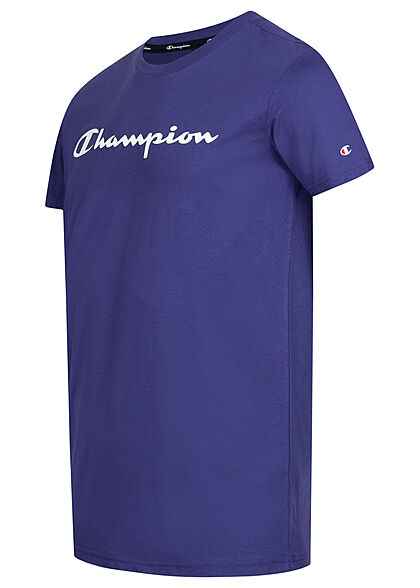 Champion best sale shirt blauw